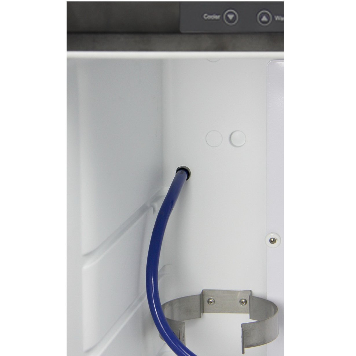 Kegco Triple Keg Tap Faucet Digital Kegerator - Black Matte Cabinet and Door
