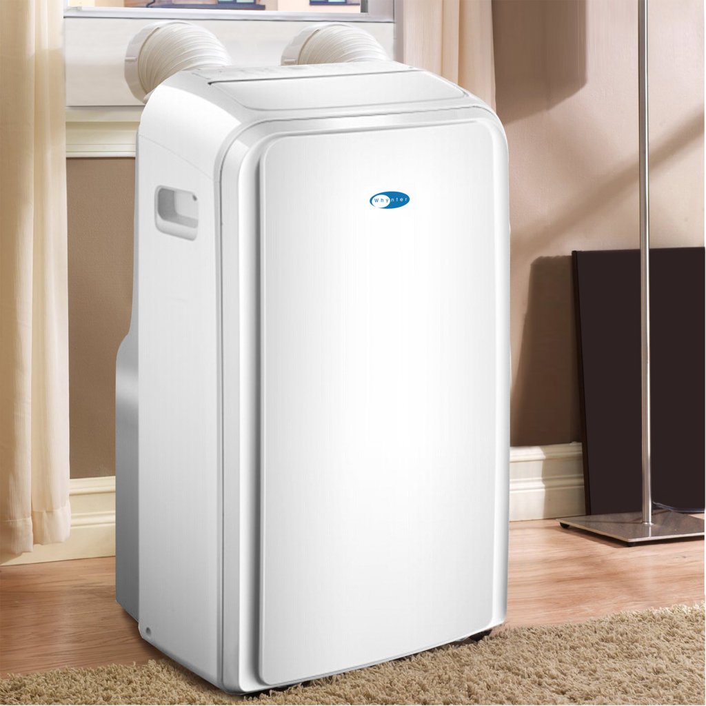 Whynter 12000 BTU Dual-Hose Portable Air Conditioner with Activated Carbon and SilverShield Filter ARC-126MD