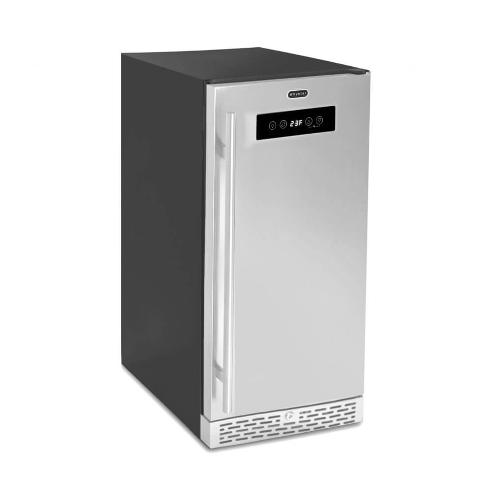 Whynter Stainless Steel Built-in or Freestanding 2.9 cu. ft. Beer Keg Froster Beverage Refrigerator with Digital Controls BEF-286SB