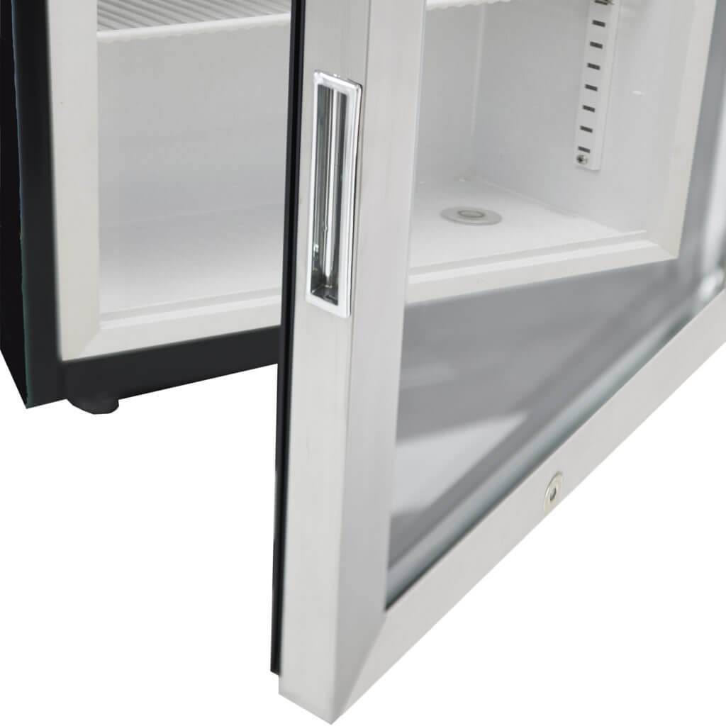 Whynter Countertop Reach-In 1.8 cu ft Display Glass Door Freezer CDF-177SB