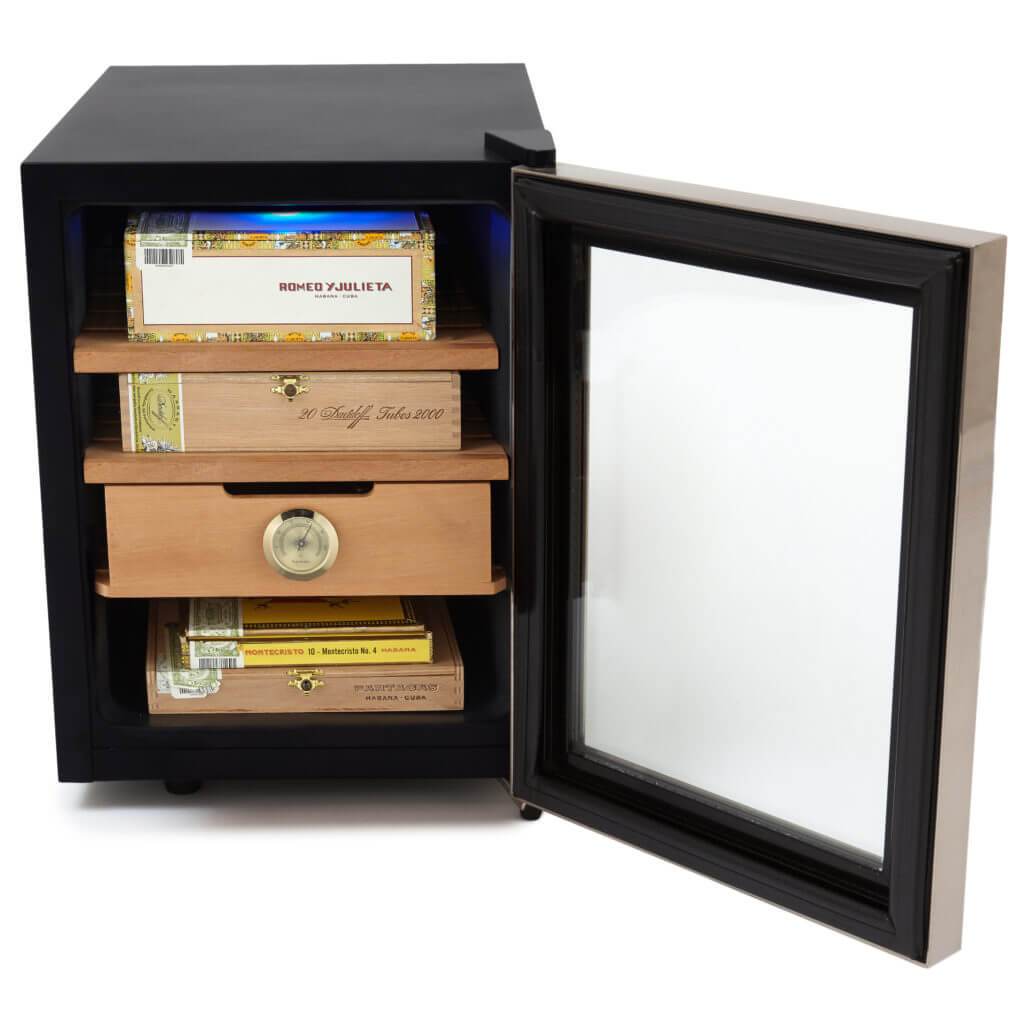 Whynter Stainless Steel 1.2 cu. ft. Cigar Humidor CHC-120S