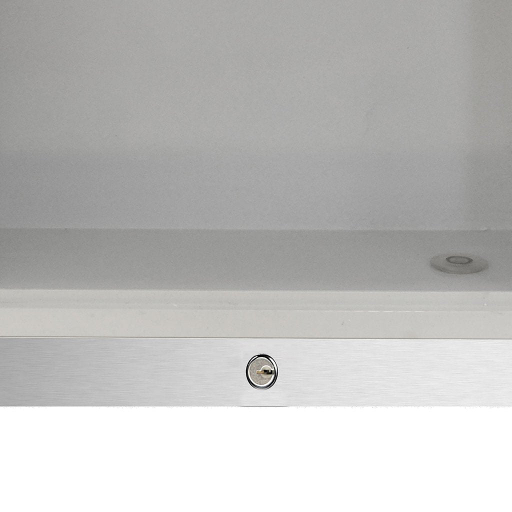 Whynter Countertop Reach-In 1.8 cu ft Display Glass Door Freezer CDF-177SB