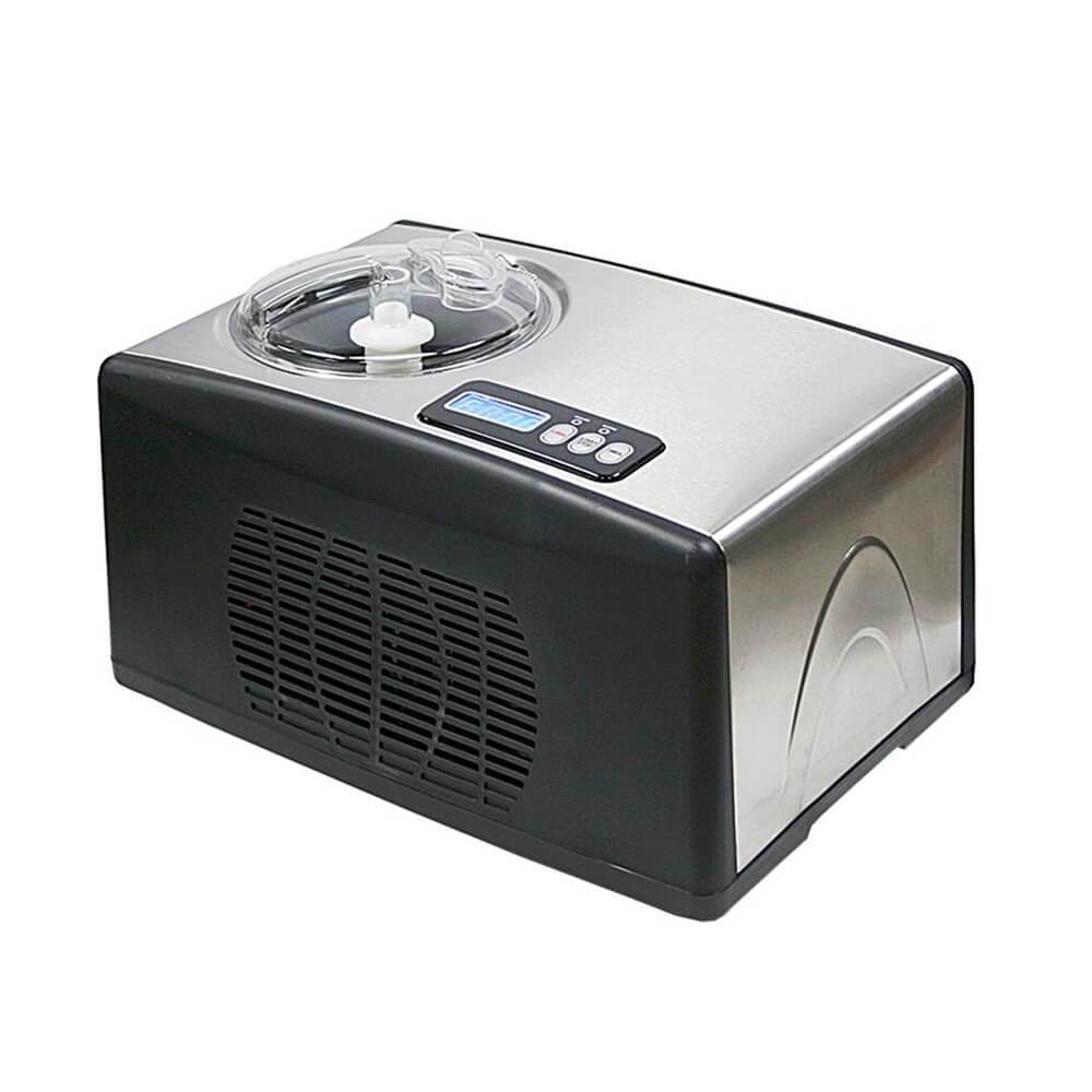 Whynter 1.6 Quart Capacity Automatic Compressor Ice Cream Maker in Stainless Steel ICM-15LS