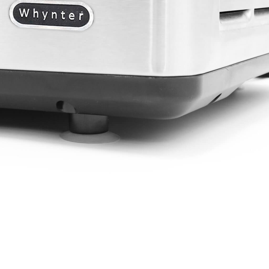 Whynter Portable Instant Automatic Compressor Ice Cream Maker Frozen Pan Roller in Stainless Steel ICR-300SS