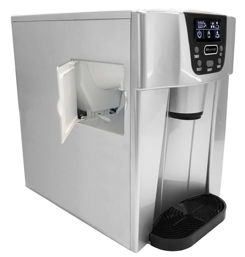 Whynter Countertop Direct Connection Ice Maker and Water Dispenser – Silver IDC-221SC