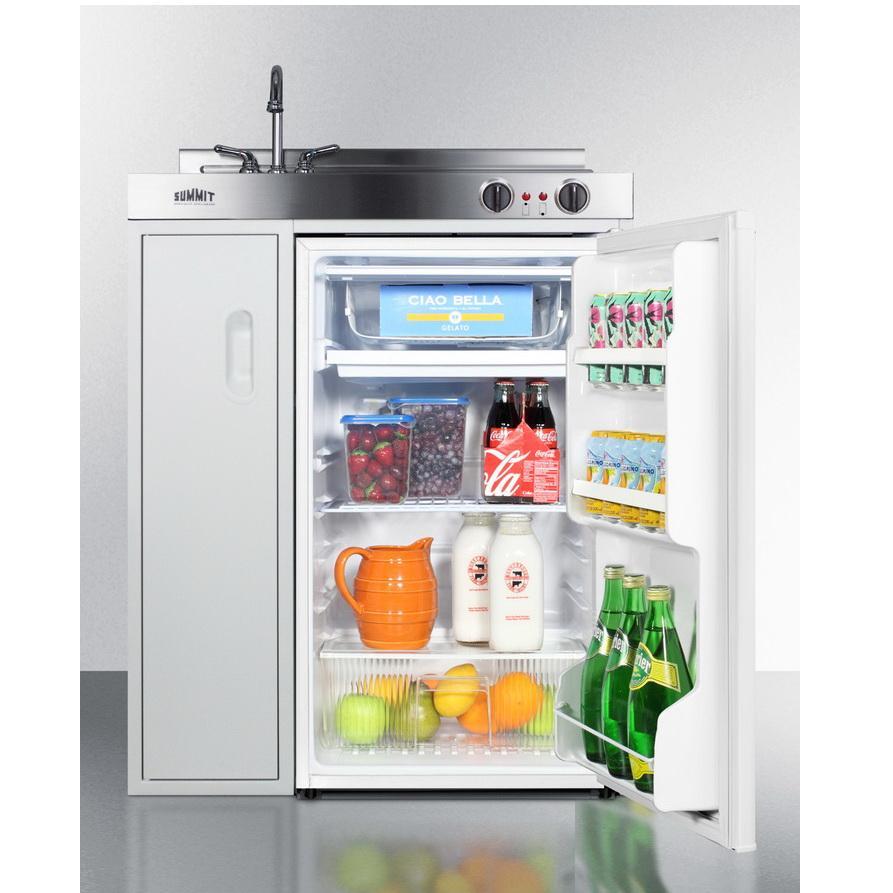 Summit C30ELAUTO Refrigerator-Freezer Features Automatic Defrost