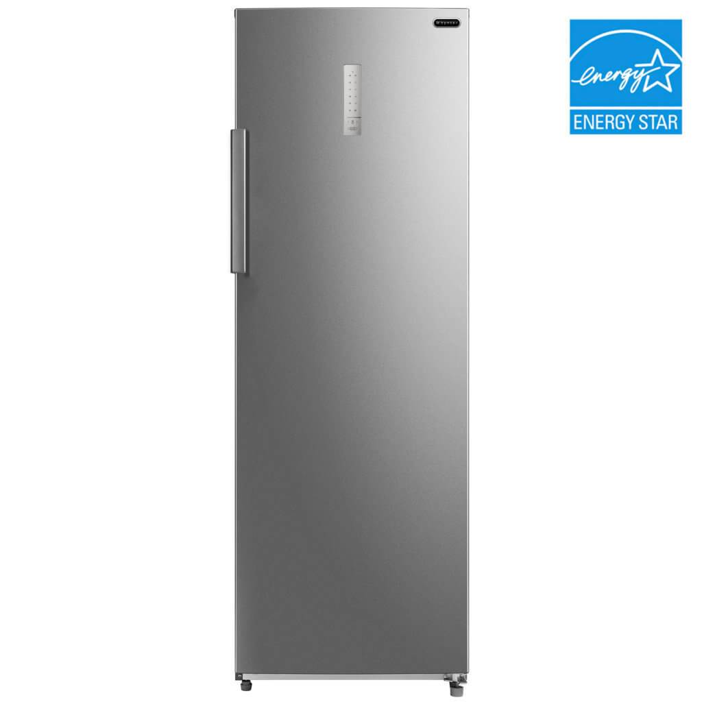 Whynter 8.3 cu.ft. Energy Star Digital Upright Stainless Steel Deep Freezer/Refrigerator UDF-0831SS