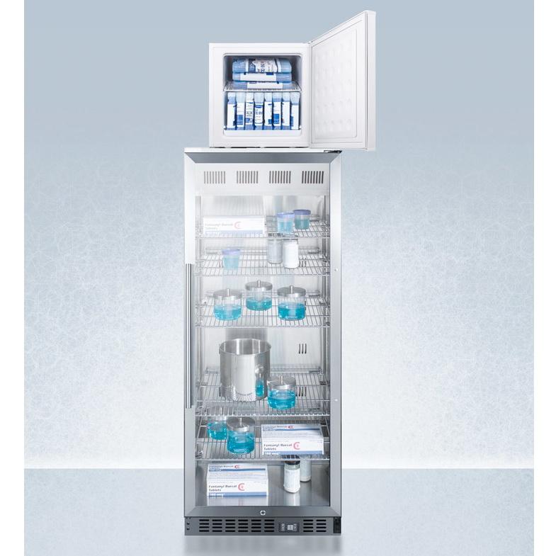 Summit ACR1151-FS24LSTACKPRO Space-saving Design Pharmaceutical All-refrigerator