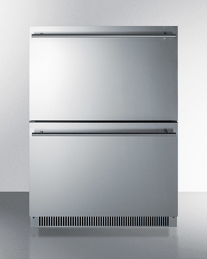 24" Wide 2-Drawer All-Refrigerator, ADA Compliant