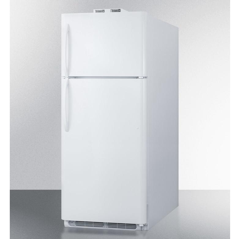 Summit BKRF18W Adjustable Thermostat Full-sized Refrigerator-freezer