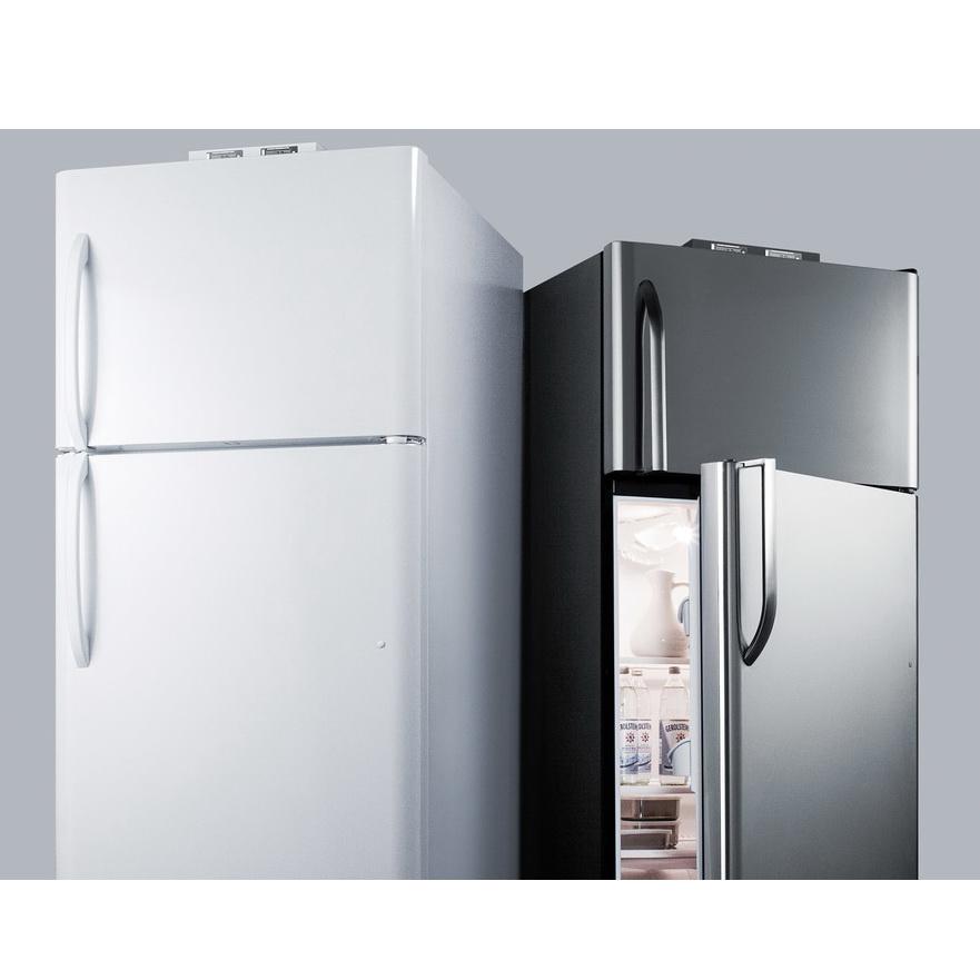 Summit BKRF15W Adjustable Thermostat Full-sized Refrigerator-freezer