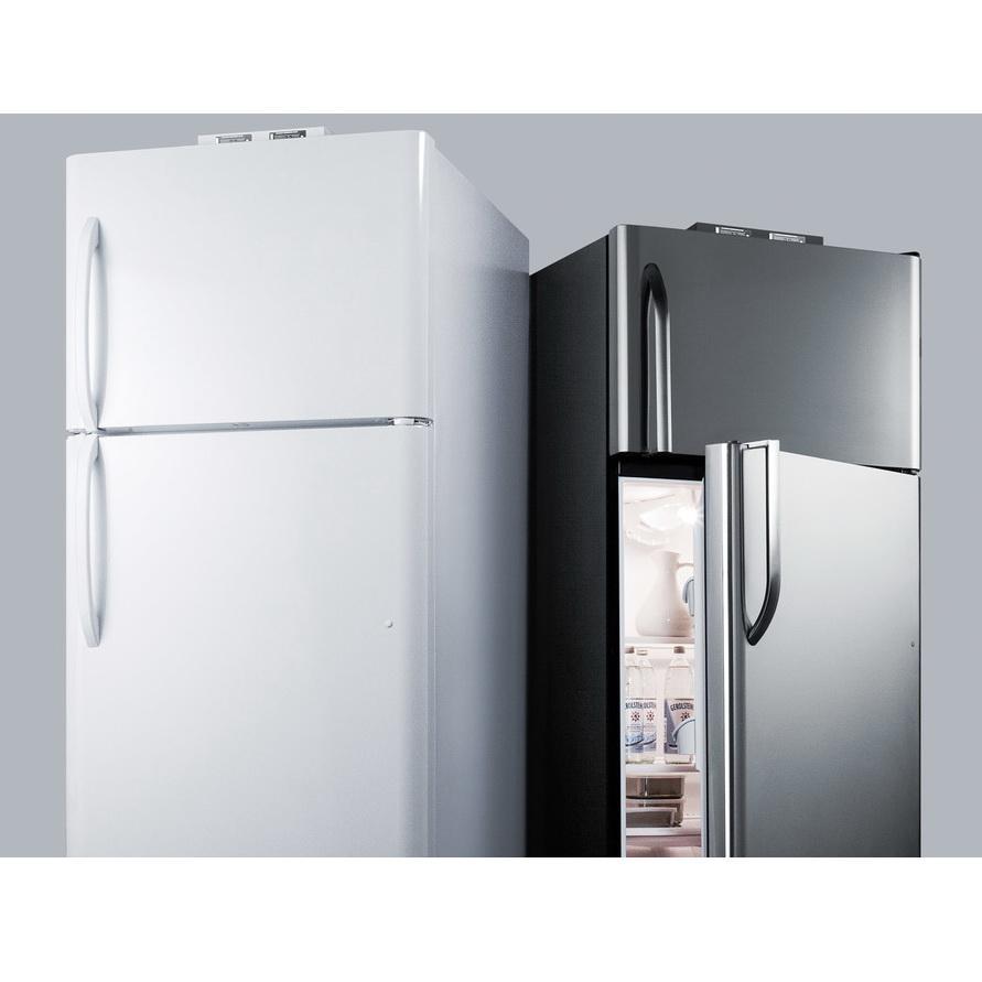 Summit BKRF18W Adjustable Thermostat Full-sized Refrigerator-freezer