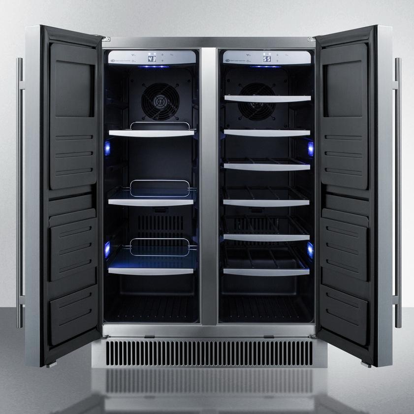 Summit SWBV24SS Deluxe Style Wine Cellar