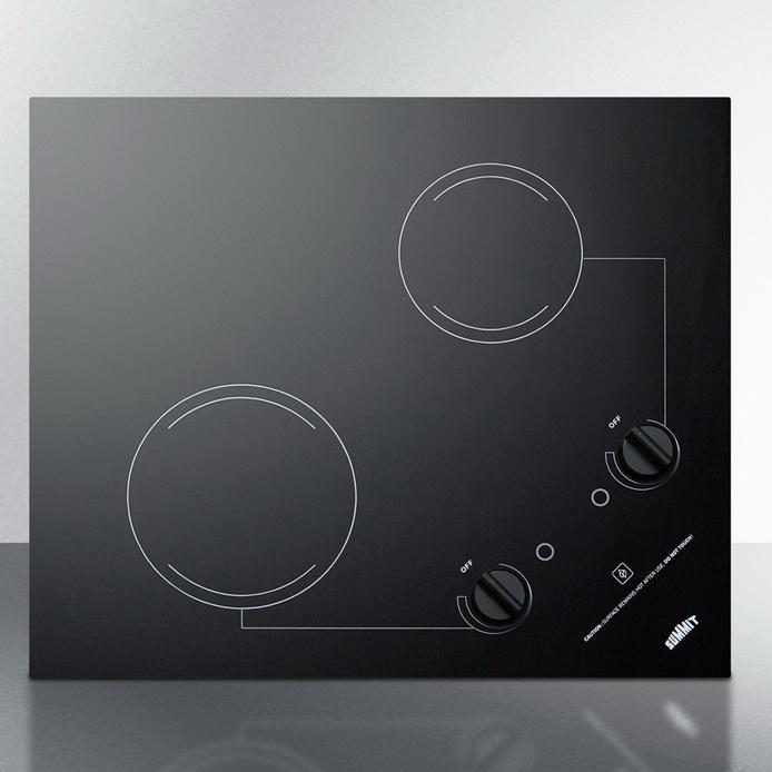 Summit CR2B121 Quality Construction Electric Cooktop