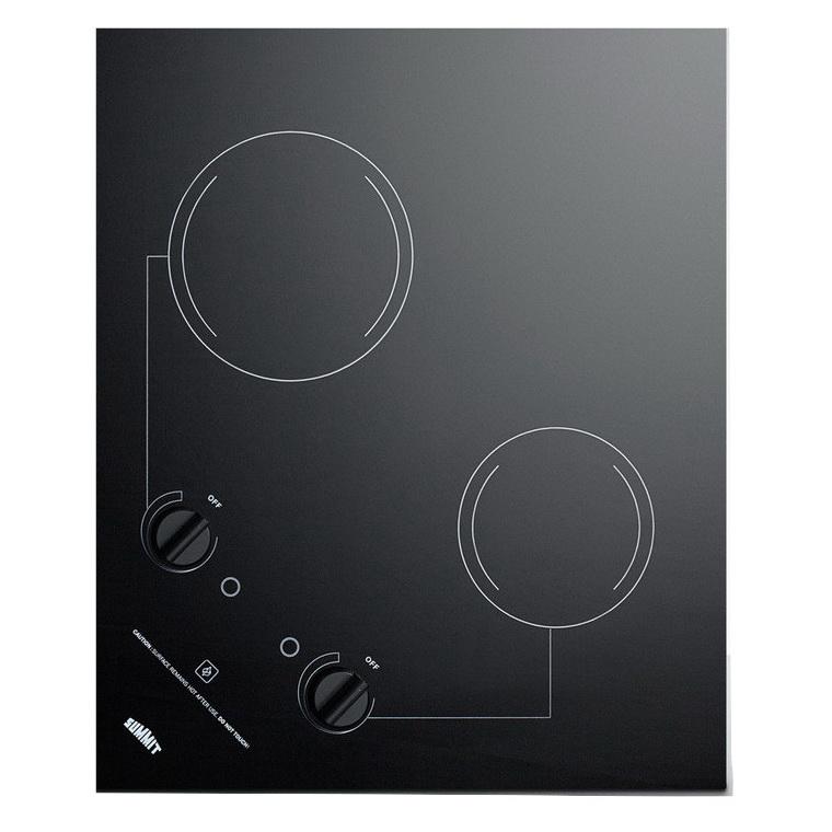 Summit CR2B121 Quality Construction Electric Cooktop