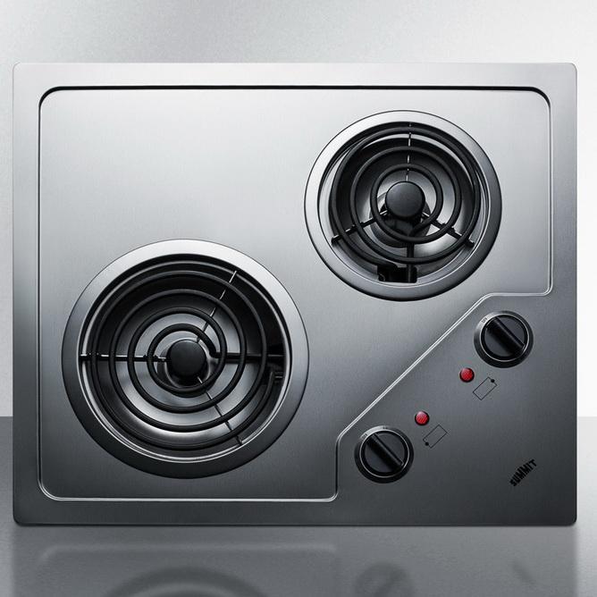 Summit CR2B122 Modern Convenience Electric Cooktop