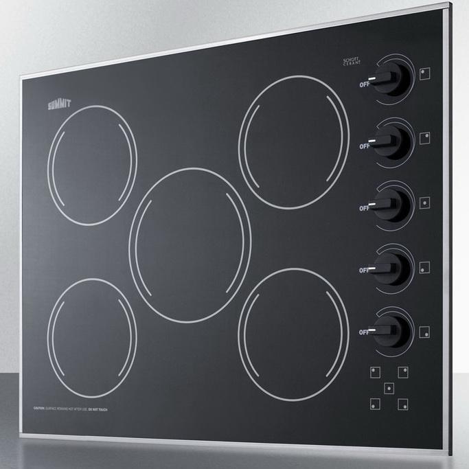 Summit CR5B273B Smooth-top Electric Cooktops