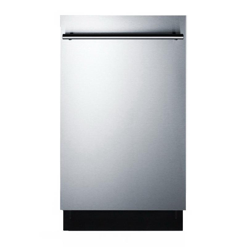 Summit DW18SS2 Dishwasher With Stainless Steel Finish