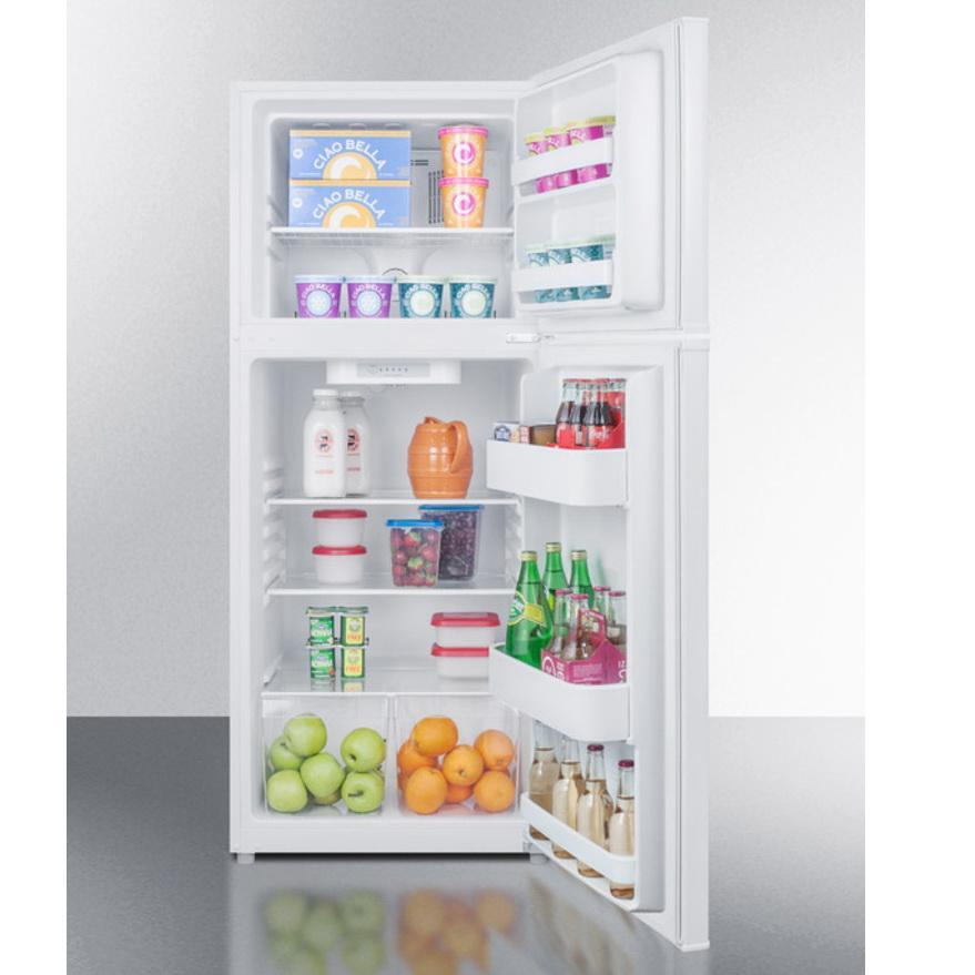 Summit FF1386W Energy Star Qualified Frost-free Refrigerator-freezer