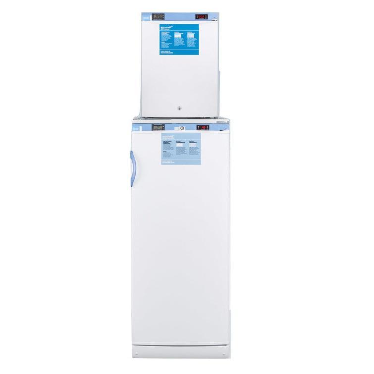 Summit FFAR10-FS30LSTACKMED2 User-friendly Stackable Refrigerator-freezer