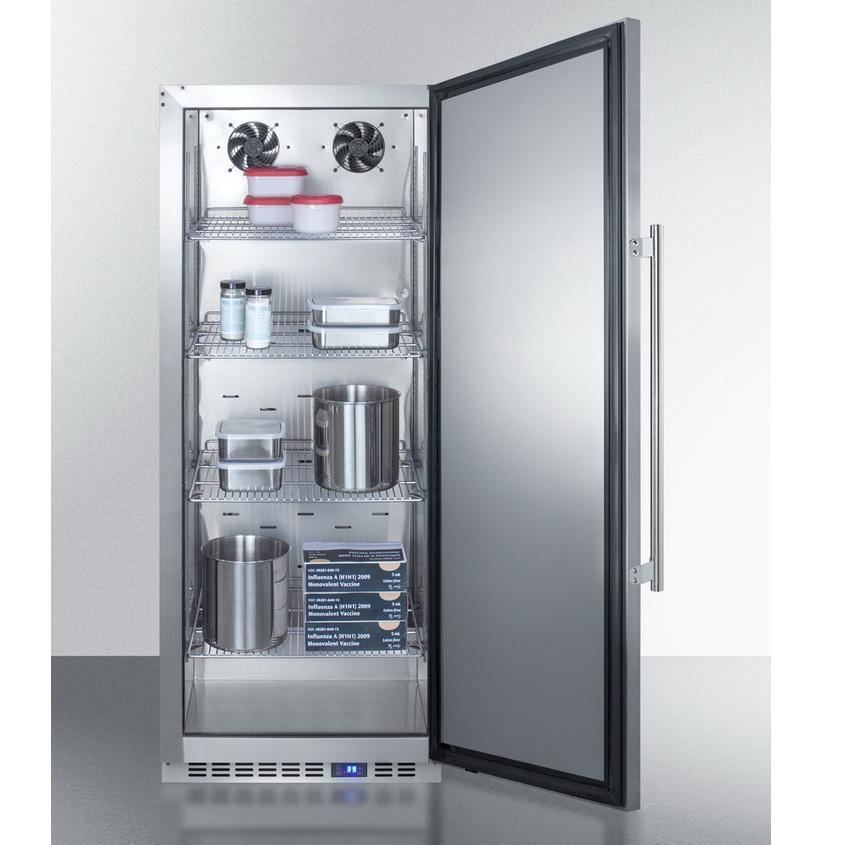 Summit FFAR121SS Stainless Steel Exterior Slim-fitting All-refrigerator
