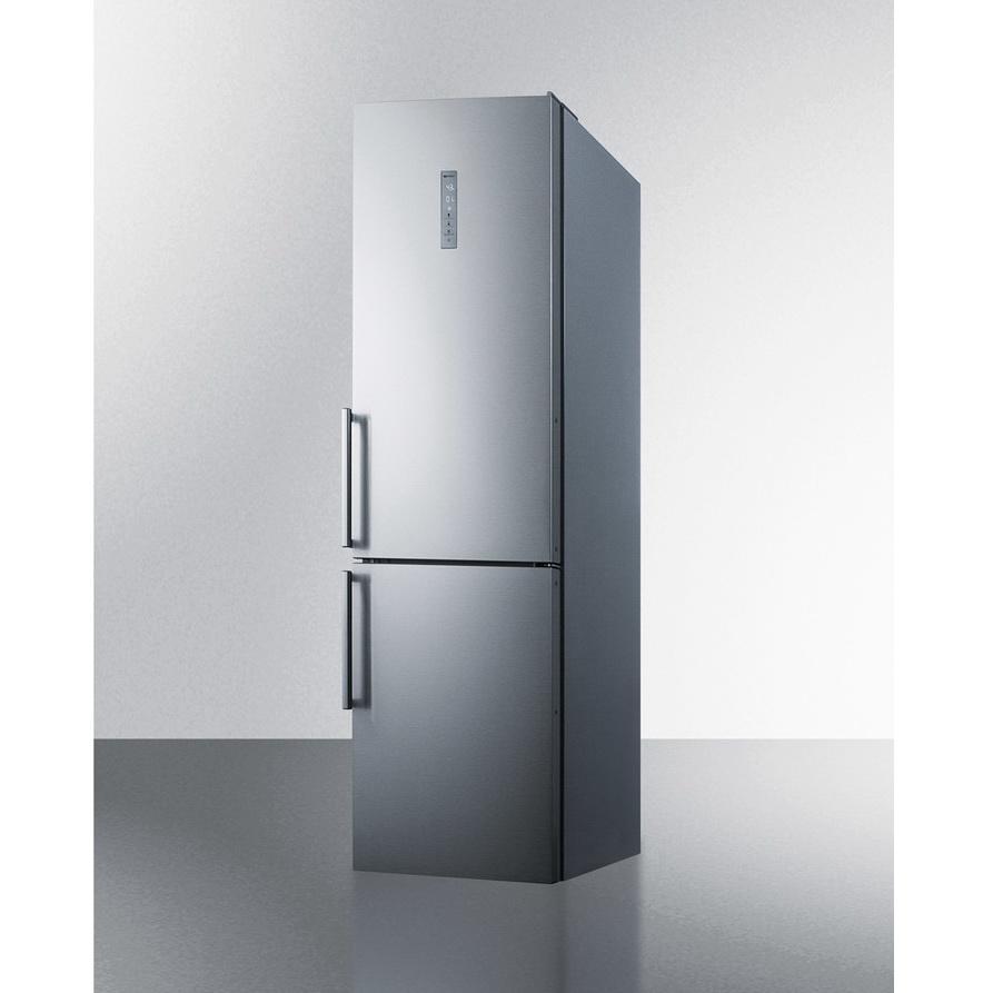 Summit FFBF192SS Fingerprint-Resistant Doors Of Stainless Steel