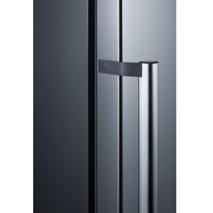 Summit FFBF192SS Fingerprint-Resistant Doors Of Stainless Steel