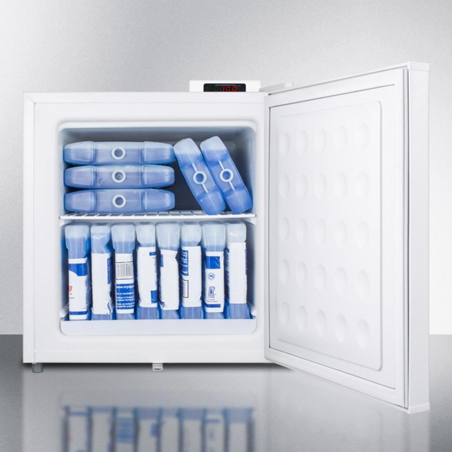 Summit FS24LVAC Removable Shelf Compact Freezer