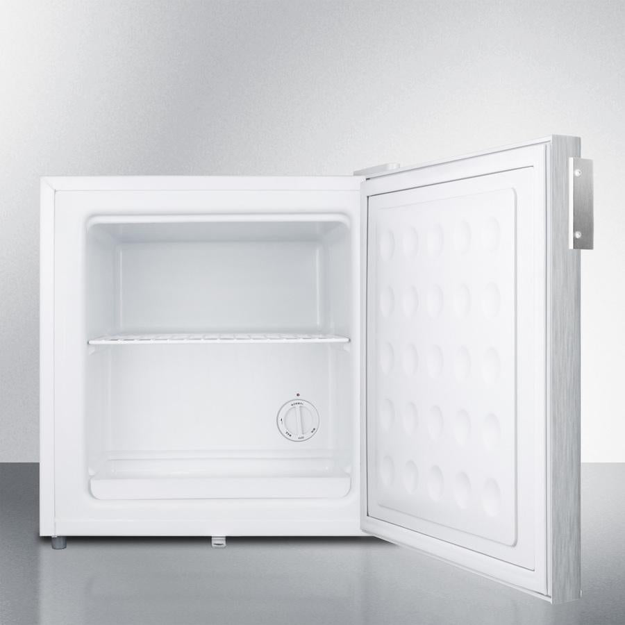 Summit FS24L7CSS Reversible Door Compact Freezer