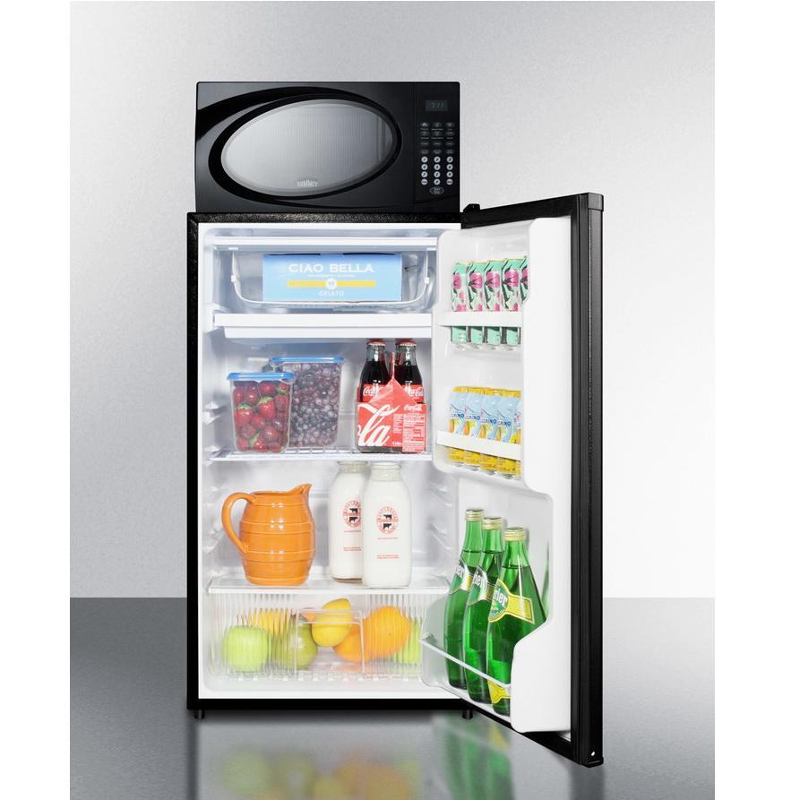 Summit MRF433ES Combination Refrigerator-Freezer-Microwave