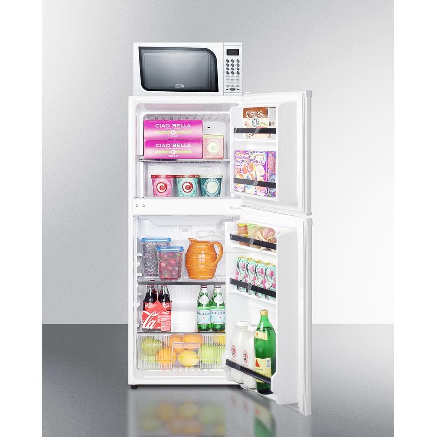 Summit MRF71ES Combination Refrigerator-Freezer-Microwave