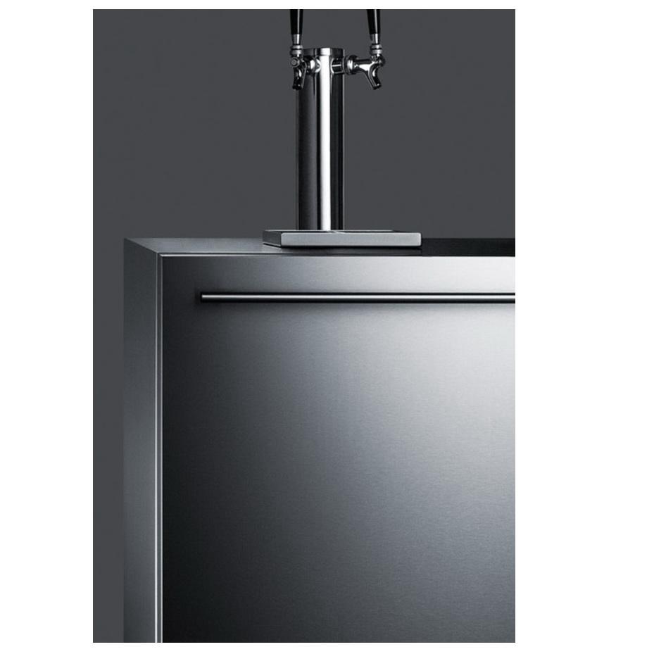 Summit SBC590 Dual Tap System Full-sized Beer Dispenser