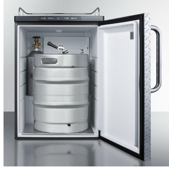 Summit SBC635MBINKDPL Automatic Defrost Full-sized Beer Dispenser