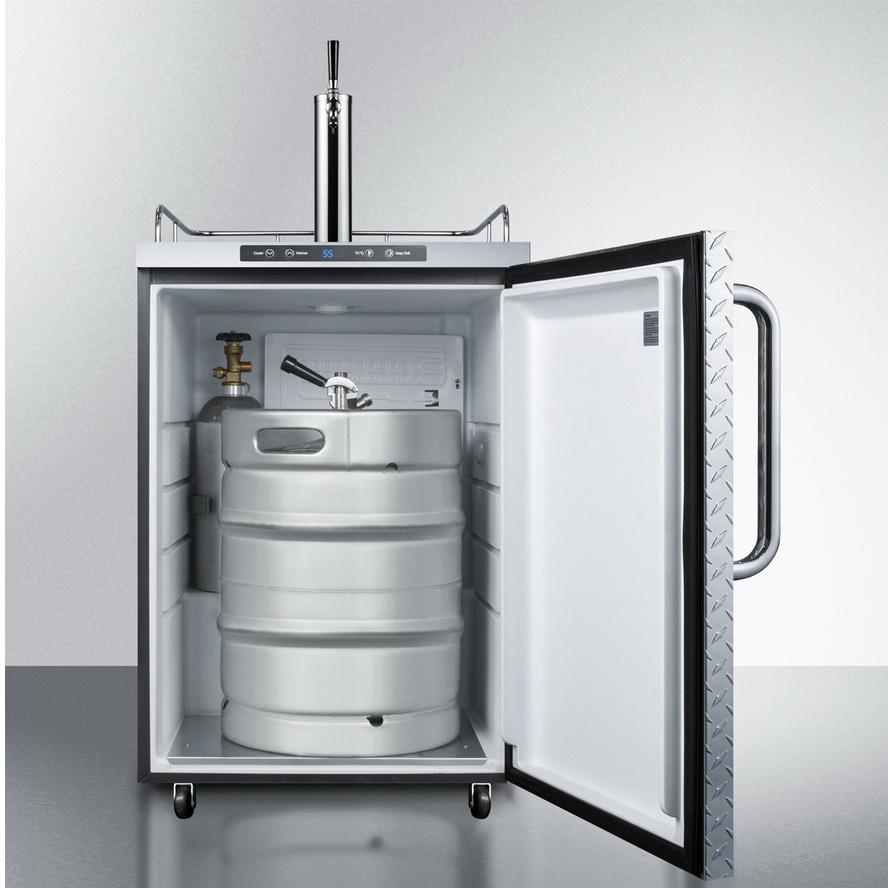 Summit SBC635MOSDPL Automatic Defrost Full-sized Beer Dispenser