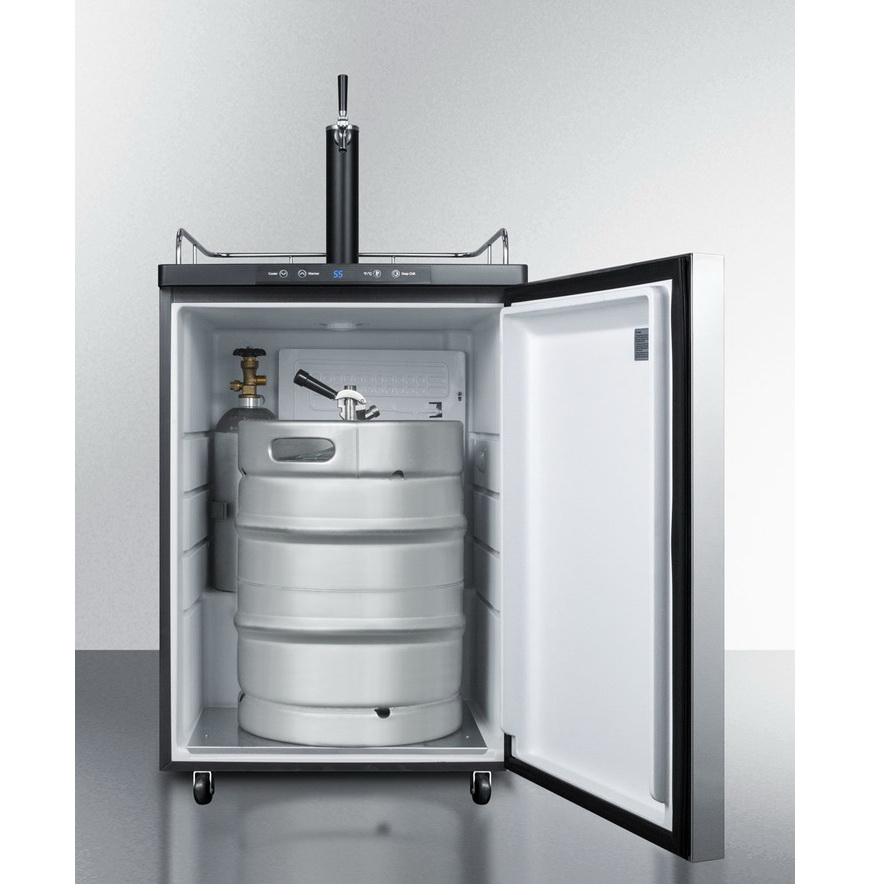 Summit SBC635MBISSHH Automatic Defrost Full-sized Beer Dispenser
