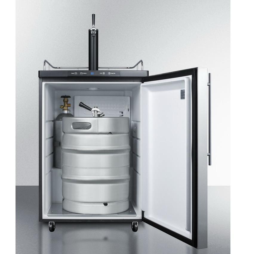 Summit SBC635MBISSHV Automatic Defrost Full-sized Beer Dispenser