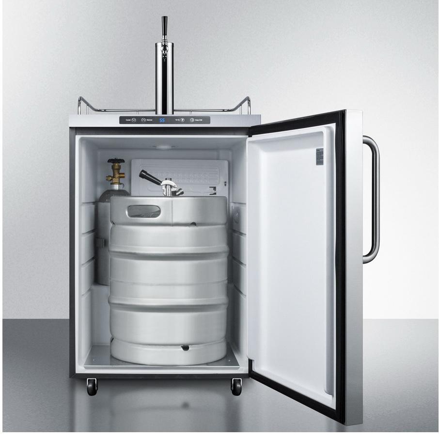 Summit SBC635MOS7 Automatic Defrost Full-sized Beer Dispenser