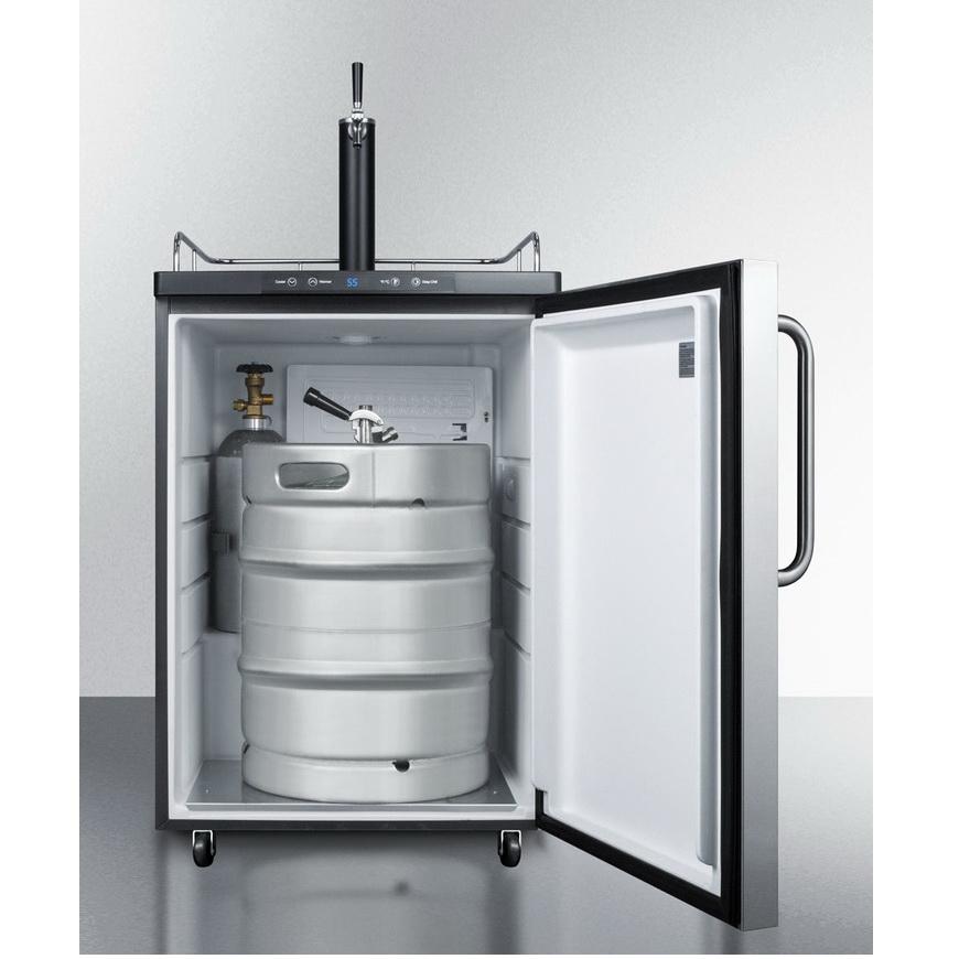 Summit SBC635MSSTB Automatic Defrost Full-sized Beer Dispenser