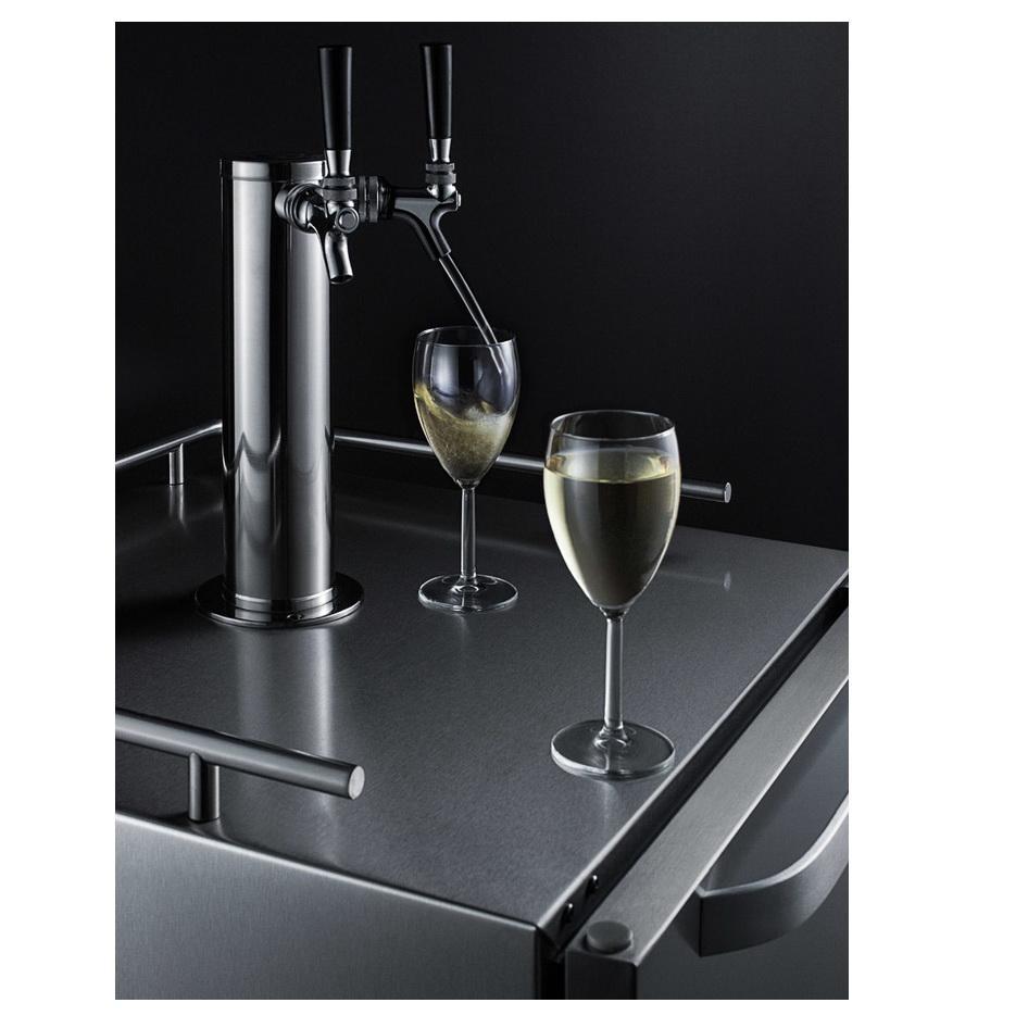 Summit SBC695OSWKDTWIN  Flexible Design Wine Dispenser