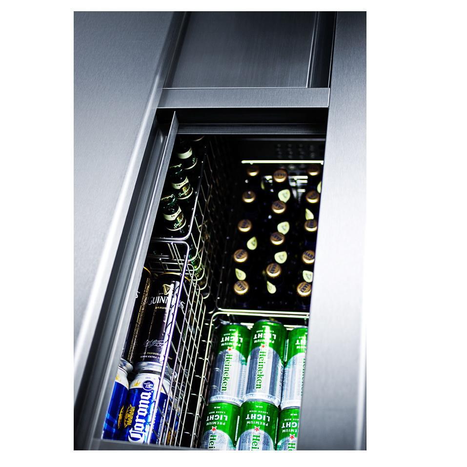 Summit SCFR70BC Digital Thermostat Back Bar Beer Storage