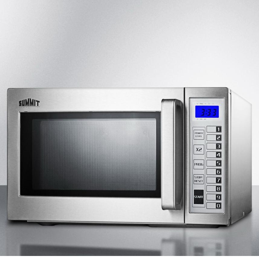 Summit SCM1000SS Complete Stainless Steel Microwave Oven