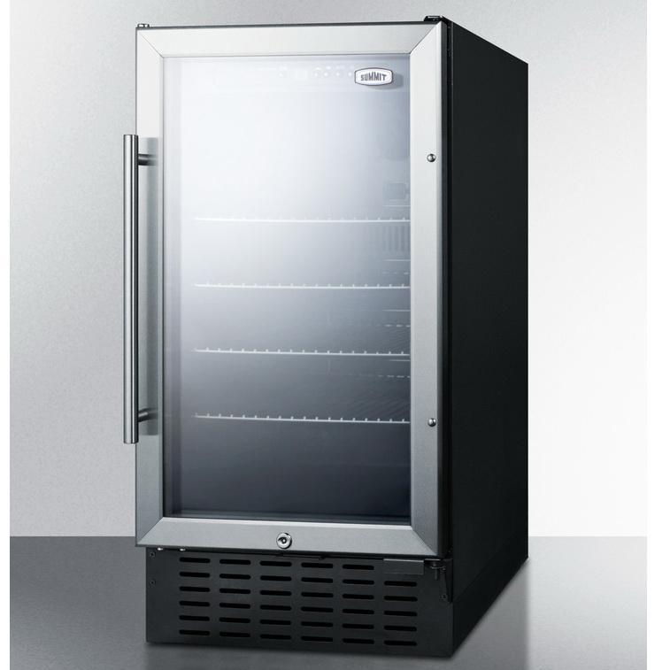 Summit SCR1841B User-friendly Convenience Beverage Refrigerator