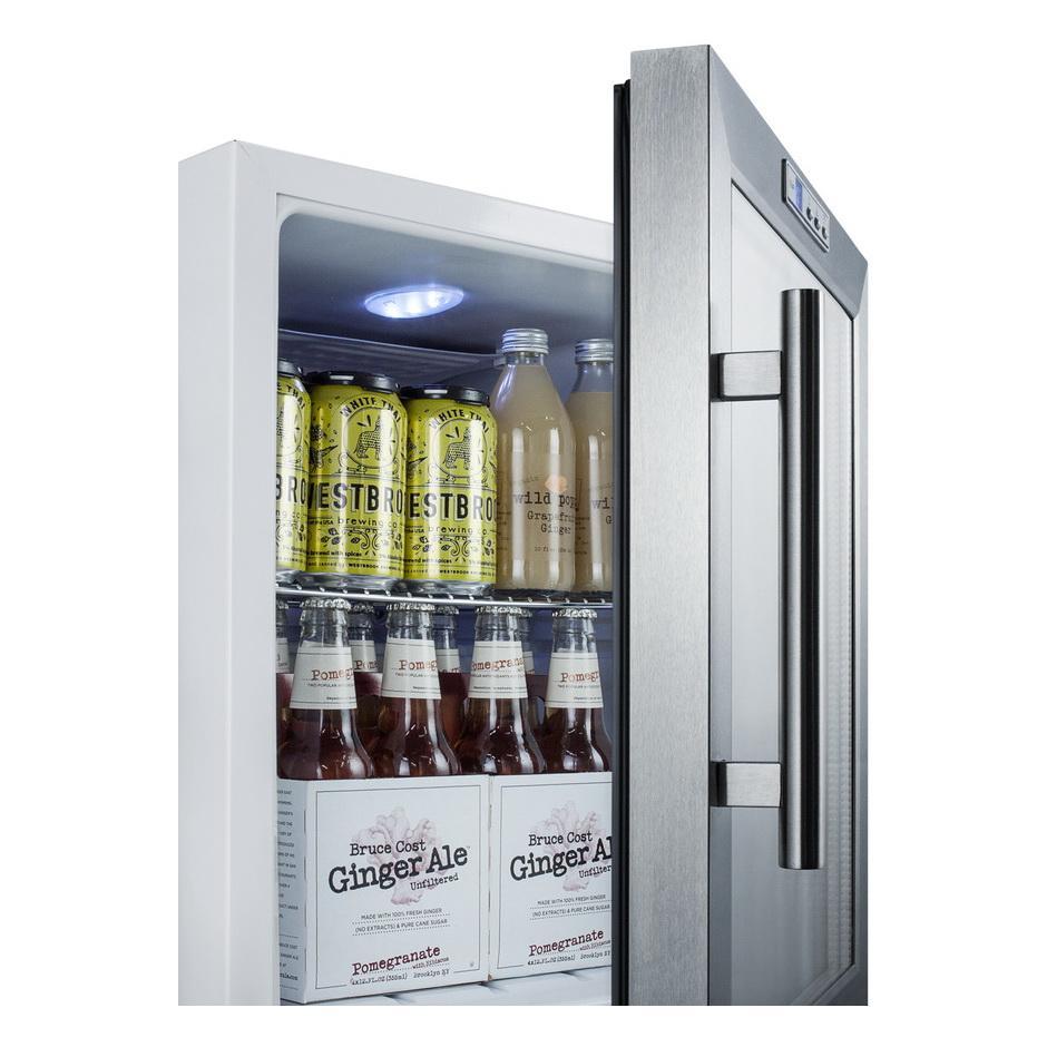 Summit SCR215LBICSS Commercial Design and User-friendly Refrigerator