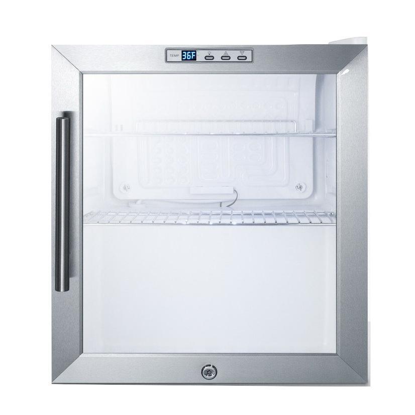 Summit SCR215LCSS Convenience and User-friendly Beverage Refrigerator