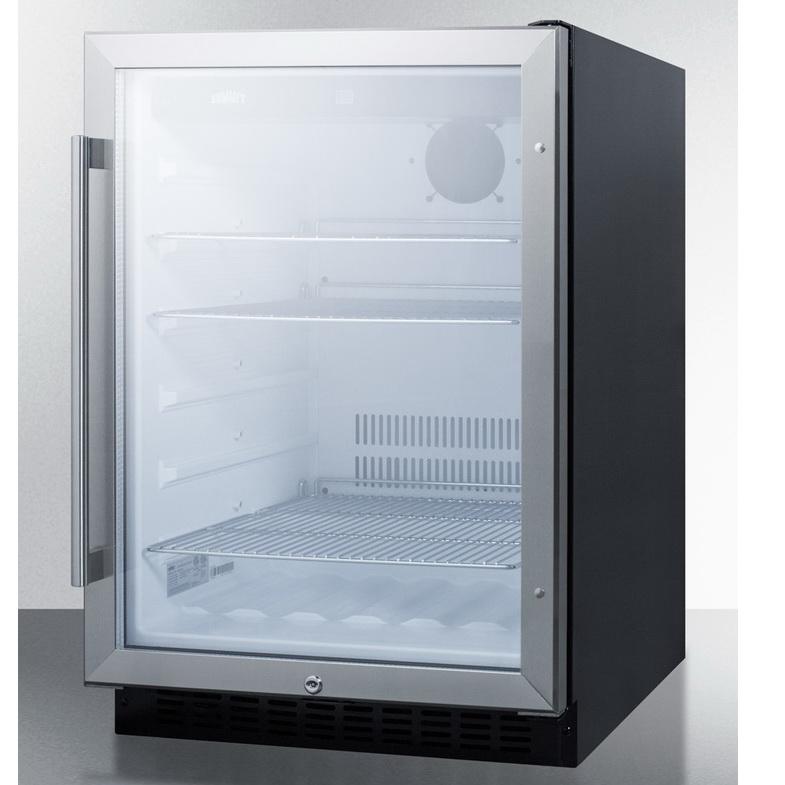 Summit SCR2464 Versatile Built-in Undercounter Refrigerator
