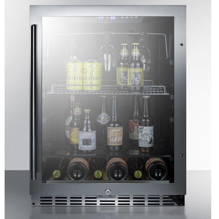 Summit SCR2466 Flexible Design Beverage Refrigerator