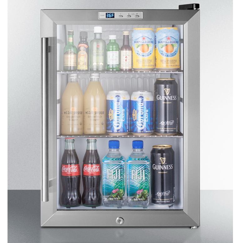 Summit SCR312L Energy Efficiency Beverage Refrigerator