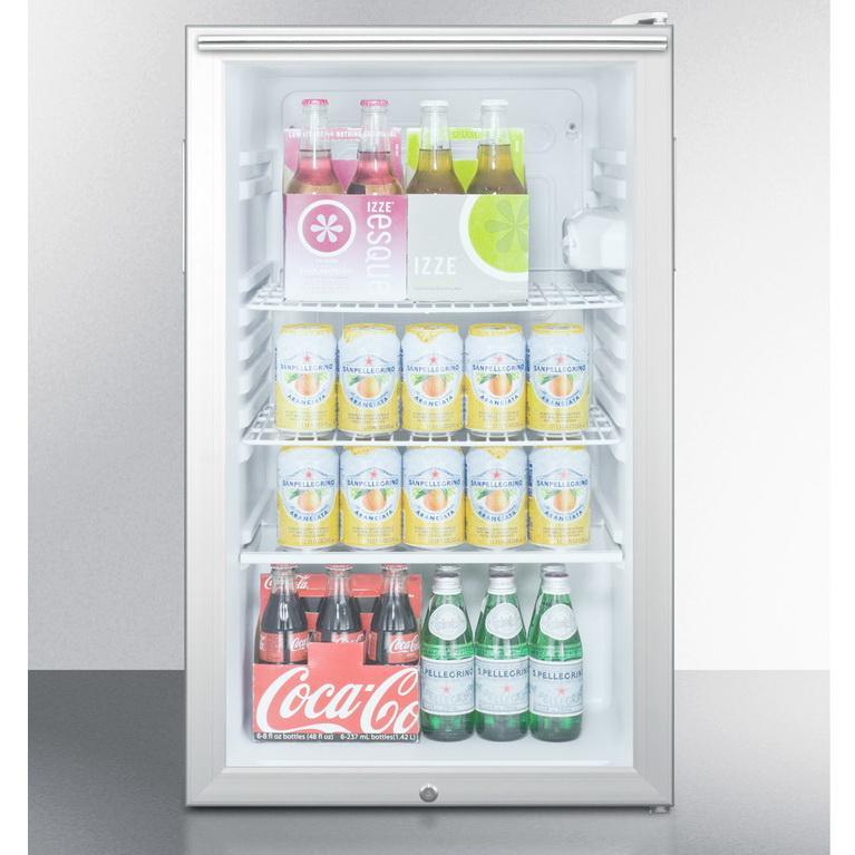Summit SCR450LBI7HH Flexible Design Beverage Refrigerator