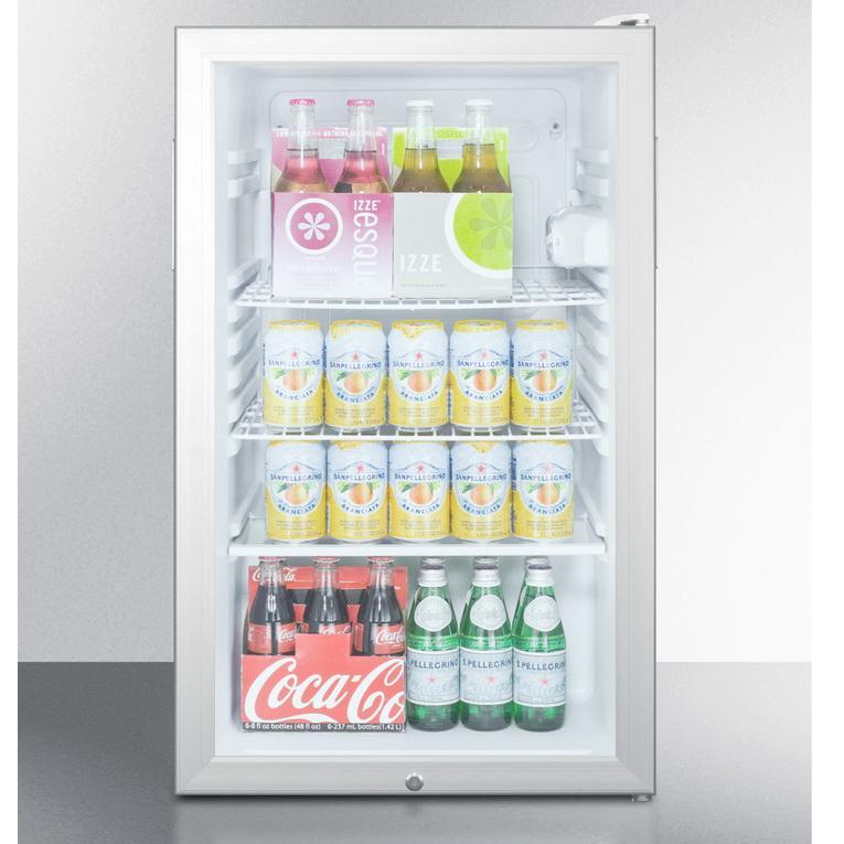 Summit SCR450LBI7 Flexible Design Beverage Refrigerator