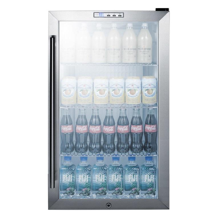 Summit SCR486LBICSS Convenient Style and User-friendly Refrigerator
